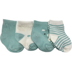 Gamberritos Καλτσάκια Newborn Μέντα Σετ 4τμχ