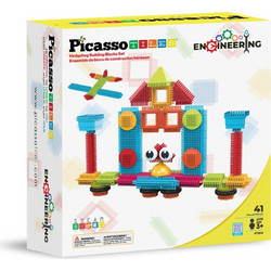 Picasso Tiles - Bristlelock bulding block set, 41pcs (PTB41)