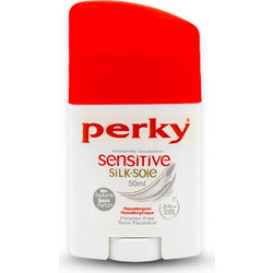Perky Sensitive Silk Αποσμητικό Stick 24h Χωρίς Αλουμίνιο 50ml