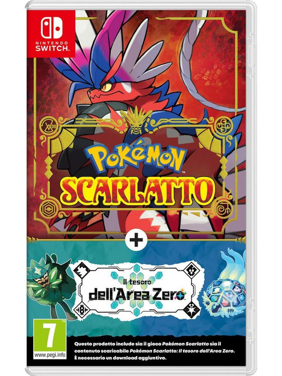 Pokemon Scarlet & Hidden Treasure Of Area Zero Nintendo Switch