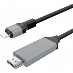 ATC Καλώδιο Αντάπτορας Lightning σε HDTV 1.8m