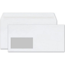 Typotrust Φάκελος Λευκός με Παράθυρο Αριστερά 115x230 (3007) (TYP3007)