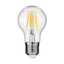 LED Λάμπα E27 4W 220V 800LM Θερμό Λευκό LED Filament σε Σχήμα A60 Dimmable RZ-0060
