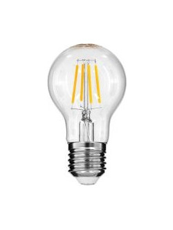 LED Λάμπα E27 4W 220V 800LM Θερμό Λευκό LED Filament σε Σχήμα A60 Dimmable RZ-0060