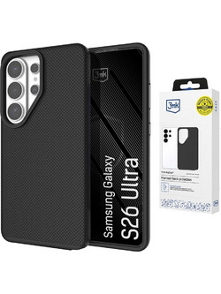 3mk Fortis MagCase Θήκη Κινητού Black (Samsung Galaxy S26 Ultra)