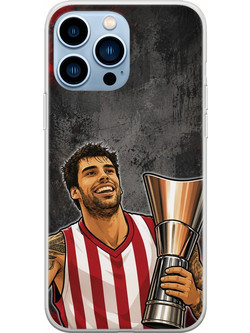 Θήκη Kings of Europe Legends - Saint George iPhone 14 Pro Max Flexible TPU (Διάφανη Σιλικόνη)
