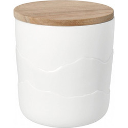 Δοχείο Αποθήκευσης Great Hike RD0018406 Φ12,8x14,7cm Natural-White Raeder Πορσελάνη