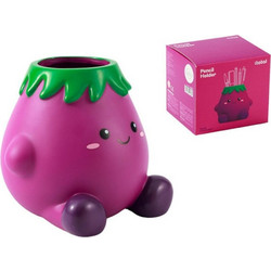 itotal Μολυβοθήκη Πλαστική 11.5cm Ellie Eggplant XL3013B