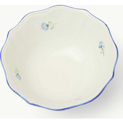 Coincasa κεραμικό μπολ 16,5 cm Antoinette - 006808444 Λευκό