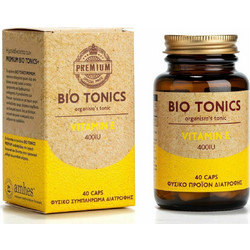 Bio Tonics Vitamin E 400iu 40 Κάψουλες