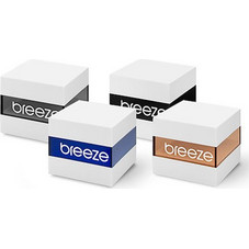 Breeze Enigma Γυναικείο Ρολόι Χρονογράφος με Μπλε Μεταλλικό Μπρασελέ 812431.3