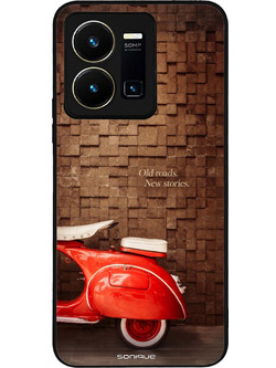 Sonique Men's Edition Θήκη (Vivo Y22 / Y22s / Y35) με Σχέδιο «Old Roads»
