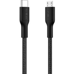 Belkin BoostCharge Pro Usb C Micro-Usb A Schwarz - Kabel - Digital/Daten - Cable - Digital