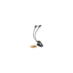 K&M 12271 Notenpultleuchte Twin Head Pro