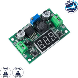 GLOBOSTAR(R) CONVERTER 73111 Ρυθμιστής Τάσης με Είσοδο από DC 4V έως DC 40V & Έξοδο από DC 1.3V έως DC 37V 1 x 3A Max IP20 - Μ5.5 x Π3.5 x Υ1.2cm