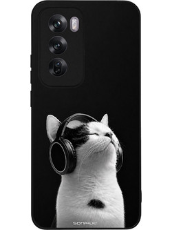 Sonique Men's Edition Audio Kitten Θήκη White (Oppo Reno12 Pro 5G)