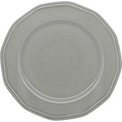 Πιατέλα Πορσελάνης Στρογγυλή Premium Classic Grey 31cm