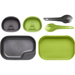Σετ Φαγητού Wildo Camp 2 Ατόμων Light Lime/Grey