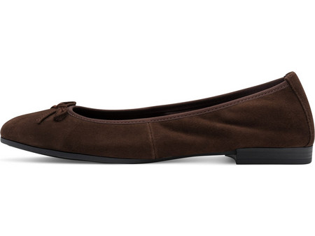 Tamaris Μπαλαρίνα 1-22116-41 347 Mocca Suede
