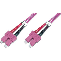 Digitus SC-SC Καλώδιο Οπτικής Ίνας 3m Pink DK-2522-03-4