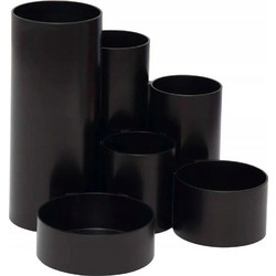 Μολυβοθήκη σε Μαύρο Χρώμα 15.2x12.6x15.3εκ. 1τμχ 4115690