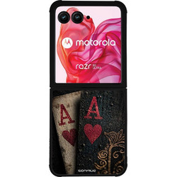 Sonique Θήκη με Σχέδιο «Men's Edition Άσος» (Motorola Razr 50 Ultra)