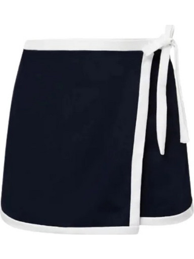 NAUTICAL CHIC Φούστα παραλίας με διακοσμητικούς φιόγκους