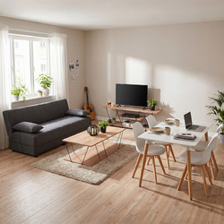 HomeMarkt Φοιτητικά Πακέτα Επίπλων 8τμχ HM11905
