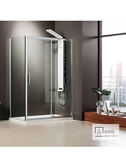 SLIDER 140 (137-141εκ) AXIS CLEAN-GLASS