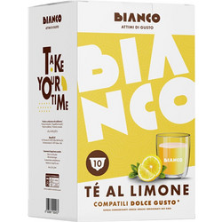 Κάψουλες Dolce Gusto Συμβατές Bianco Tσάι με Λεμόνι 10 τεμάχια