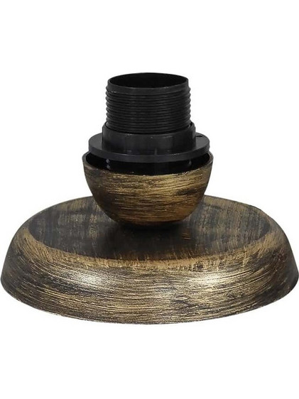 Heronia Lighting TLB-07 Πορτατίφ Ε27 Μαύρο Bronze