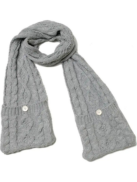 B' Κασκόλ 26-501-013 LT GREY