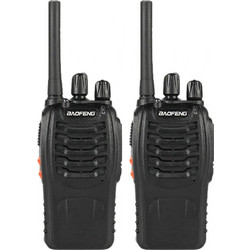 BAOFENG σετ ασύρματοι πομποδέκτες BF-88E, PMR, 0.5W, μαύρο, 2τμχ BFG-BF-88E