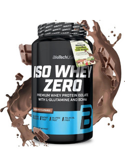 Biotech USA ISO Whey Zero Coconut Πρωτεΐνη Ορού Γάλακτος Γράμμωσης Χωρίς Λακτόζη & Γλουτένη 908gr
