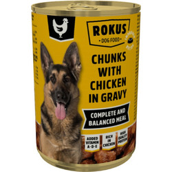 Rokus Chunks with Chicken in Gravy 400gr