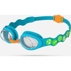 Speedo Spot Swim Inf Παιδικά Γυαλάκια Κολύμβησης Αντιθαμβωτικά Πορτοκαλί Πράσινα Γαλάζια