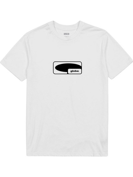 GLOBE G ICON TEE WHITE