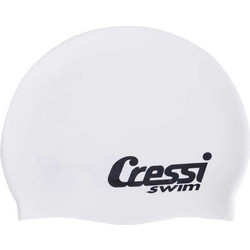 Cressi Silicone Cap White Kids