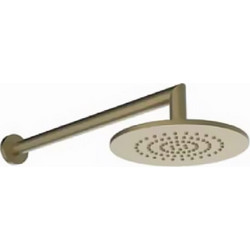 Βραχίονας τοίχου και κεφαλή ντους Teorema Program One 321002 O20cm μπρούτζινη