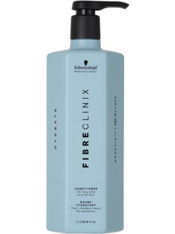 Schwarzkopf Professional Fibre Clinix Hydrate Conditioner για Ξηρά Μαλλιά 1lt