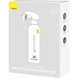 Baseus Car Tool Auto-care for Interiors, 300ml with Cloths (2pcs / package) White (CRYH000002)