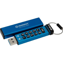 Kingston IronKey Keypad 200 64GB USB Stick 3.2 Gen 2 με USB-A