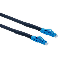 Masterlan LCupc/LCupc-SMD30outv2, PEv2 fiber optic outdoor patch cord, Duplex, Singlemode 9/125, 30m