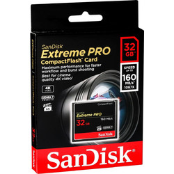 Sandisk Extreme Pro CF 32GB 160MB/s
