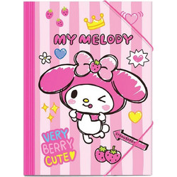 ΔΙΑΚΑΚΗΣ Φάκελος με Λάστιχο Χάρτινος 25χ35 My Melody 000490303