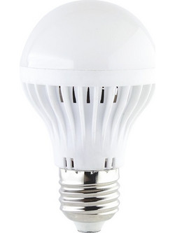 LED SMD A60 6W 6000K 230V AC 430LM RA80 20000HRS 1801xE27 / A606CWE27
