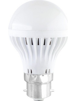 LED SMD B22 A60 6W 3000K 230V AC 400LM RA80 20000HRS 180 / A606WWB22
