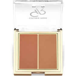 Golden Rose Iconic Duo 03 Rosy Bronze Blush Palette