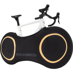 Rockbros D95 Elastic Cover Compatible with 26-29 Inch Gravel, Mountain, City, Road Bikes 700C (71x152 cm) - Black