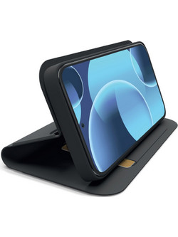 SBS Wallet Smooth Case for Xiaomi 17 Pro Max with Flip - Black